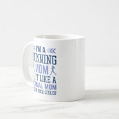 私はランニングの母だ コーヒーマグカップ (正面左)