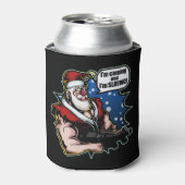 私はランボ来クリスマスサンタを殺しおもしろいている 缶クーラー (缶正面)