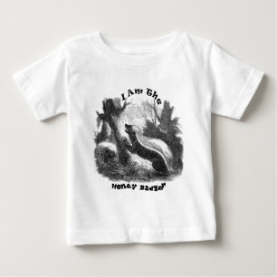 私はラーテルです ベビーTシャツ