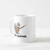 私はリスを好みます コーヒーマグカップ (正面左)