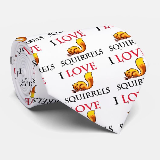 私はリスを愛します ネクタイ (ロール)
