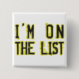 私はリストに載っている 缶バッジ