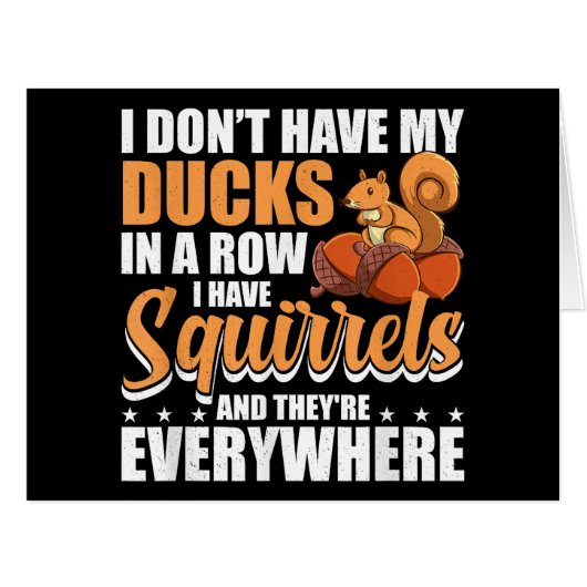 私はリスSqを持っているアヒルを列に持っていない (正面横)