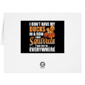 私はリスSqを持っているアヒルを列に持っていない (裏面横)