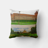 私はリダベラルーシアーキテクチャーキャッスルを愛する クッション (裏面)