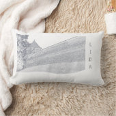 私はリダベラルーシ建築キャッスルスケッチが大好き ランバークッション (ブランケット)