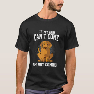 私はリトリエバー来ゴールデンおもしろい犬のオーナー Tシャツ