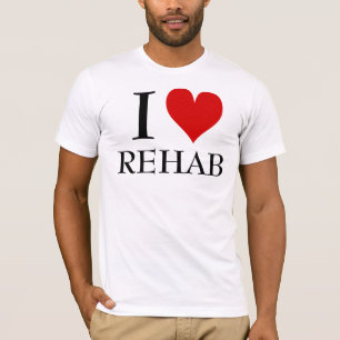 私はリハビリテーションのTシャツを愛します Tシャツ