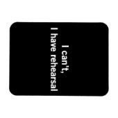 私はリハーサルできない マグネット (横)