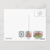 私はリバプールユーモアが大好き ポストカード (裏面)