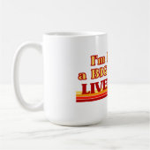 私はリバモアで大きな取引をしている コーヒーマグカップ (左)