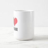 私はリバーサイドが大好き コーヒーマグカップ (中央)