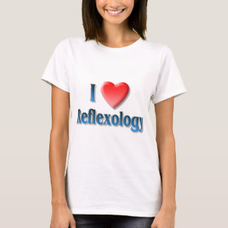 私はリフレクソロジーのワイシャツを愛します Tシャツ