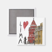 私はリマが大好き マグネット (正面/裏面)