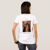 私はリマの聖バラが大好き Tシャツ (裏面フル)
