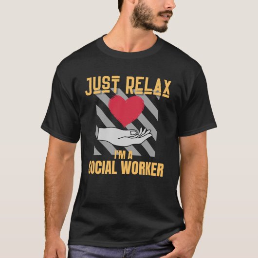 私はリラックス社会人だ Tシャツ (正面)