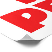 私はリンスをプリンセス黒髪アイリッシュダンスに入れる ポスター (角)