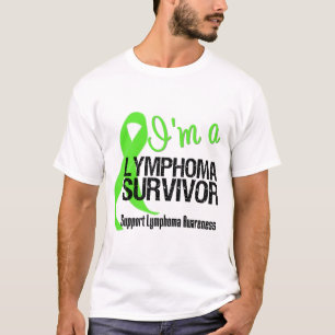 私はリンパ腫の生存者です Tシャツ