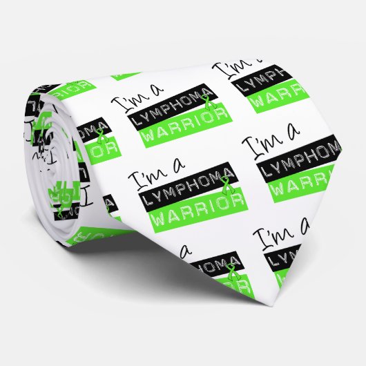 私はリンパ腫戦士 ネクタイ (ロール)