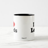 私はリーズを愛します ツートーンマグカップ (中央)