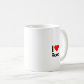 私はリードが大好きだ コーヒーマグカップ (正面右)