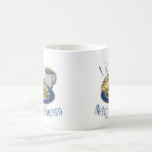 私はルター派のおもしろいな教会であることを愛します コーヒーマグカップ (中央)