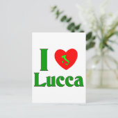 私はルッカ・イタリアが大好き ポストカード (スタンド正面)