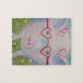 私はルーシーのパズルを愛します ジグソーパズル (横)