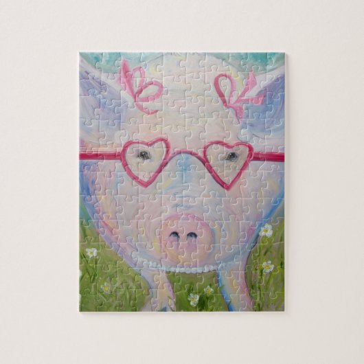 私はルーシーのパズルを愛します ジグソーパズル (縦)