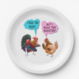 私はルースト紙プレート ペーパープレート