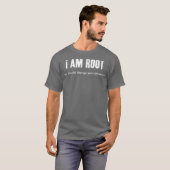 私はルート好きなLinuxシステム管理者オタクです Tシャツ (正面フル)