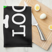 私はループをリサイクルします キッチンタオル (四つ折り)