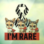 私はレアJJウィンドウステッカーブラックレタリング ウィンドウサイン (シート3)