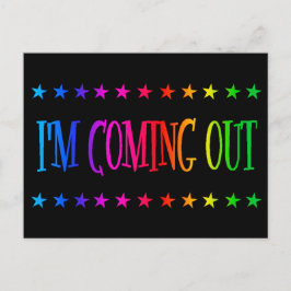 私はレイ来ンボーNCOD LGBTはっきりしたを使って ポストカード