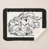 私はレオだ シェルパブランケット (正面(横))