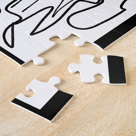 私はレオだ ジグソーパズル (側面)