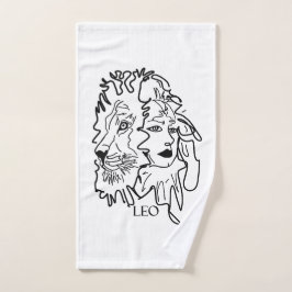 私はレオだ ハンドタオル