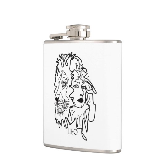 私はレオだ フラスク (左)
