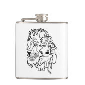 私はレオだ フラスク (正面)