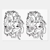 私はレオだ ラッピングペーパーシート (正面3)