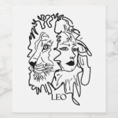 私はレオだ ワインラベル (シングルラベル)