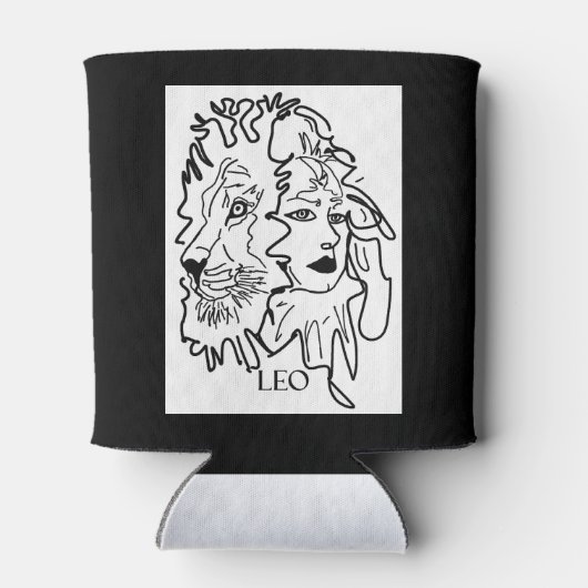 私はレオだ 缶クーラー (裏面)