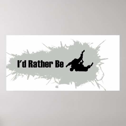 私はレスリング ポスター (正面)