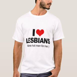 私はレズビアンを愛します Tシャツ
