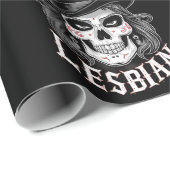 私はレズビアンスカル ラッピングペーパー (ロールコーナー)