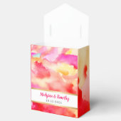 私はレッドウォーター結婚カラーのギフトボックス持ち帰り フェイバーボックス (オープン)