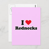 私はレッドネック ポストカード (正面/裏面)