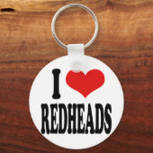 私はレッドヘッズが大好き キーホルダー (正面)