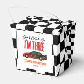 私はレッドレースカー3rd誕生日パーティーをキャッチできない フェイバーボックス (裏面サイド)