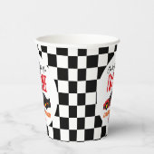 私はレッドレースカー3rd誕生日パーティーをキャッチできない 紙コップ (右)